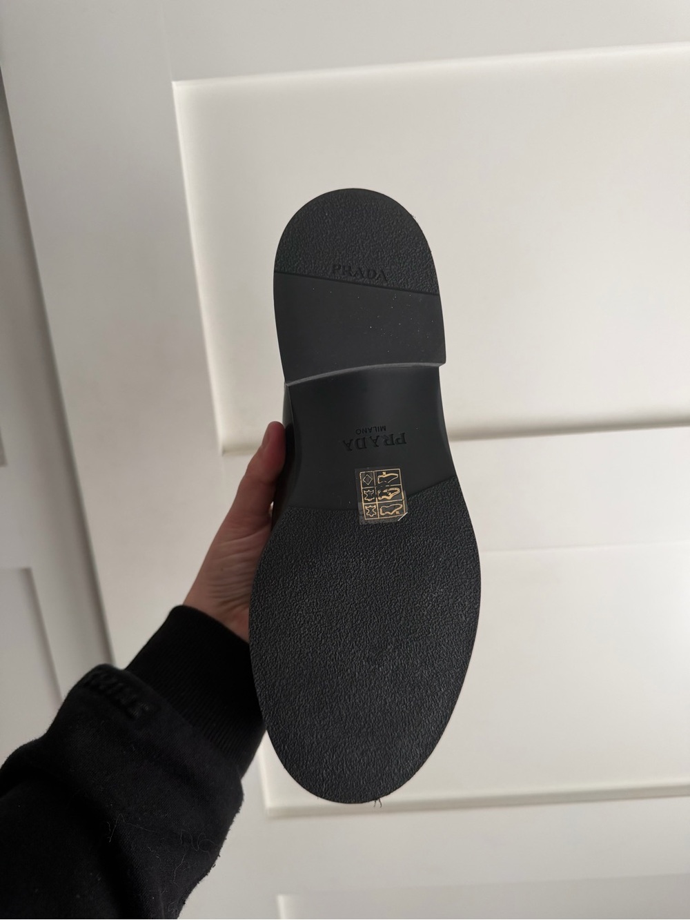Prada Black Leather Mules - Picture 4 of 4